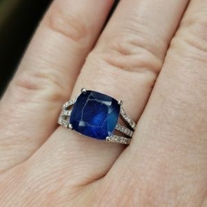 Blue Sapphire 1CT. T.W.
